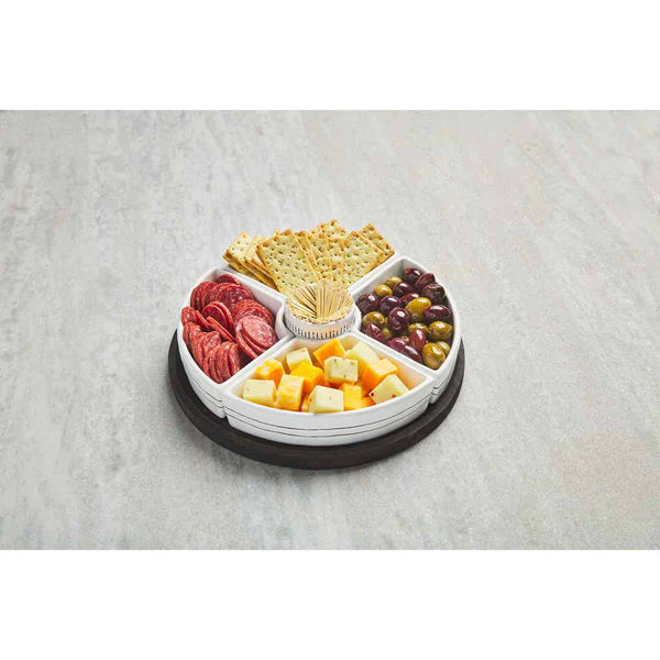 Mudpie - Dish - Six Piece Hors D’oeuvres Tray