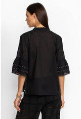 Johnny was - Ruffle Sleeve Blouse