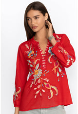 Johnny was - Joele Ruffle Field Blouse