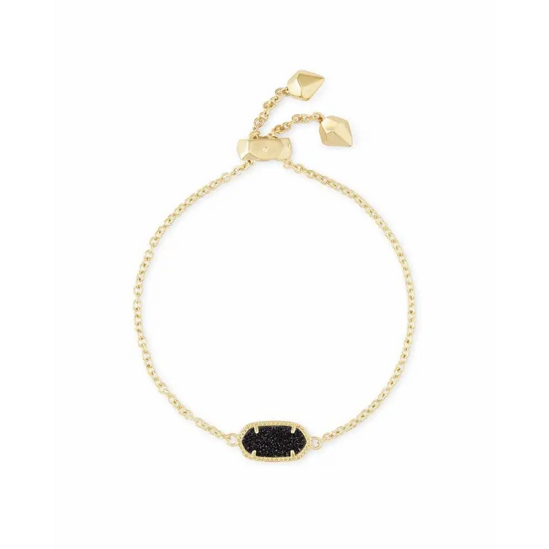 Kendra Scott - Elaina Adjustable Chain Bracelet - Black