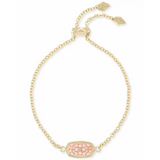 Kendra Scott - Elaina Gold Adjustable Chain Bracelet - Rose