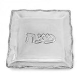 Beatriz Ball - Platters - Judaica Matzo Plate with Pearls