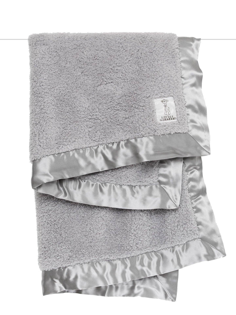 Little Giraffe - Chenille Baby Blanket: Unboxed / White