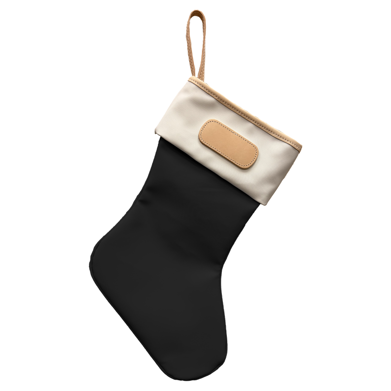 Jon Hart Design - Christmas Stocking - Black Coated Canvas