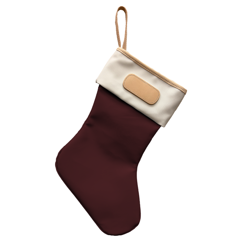 Jon Hart Design - Christmas Stocking - Burgundy Coated