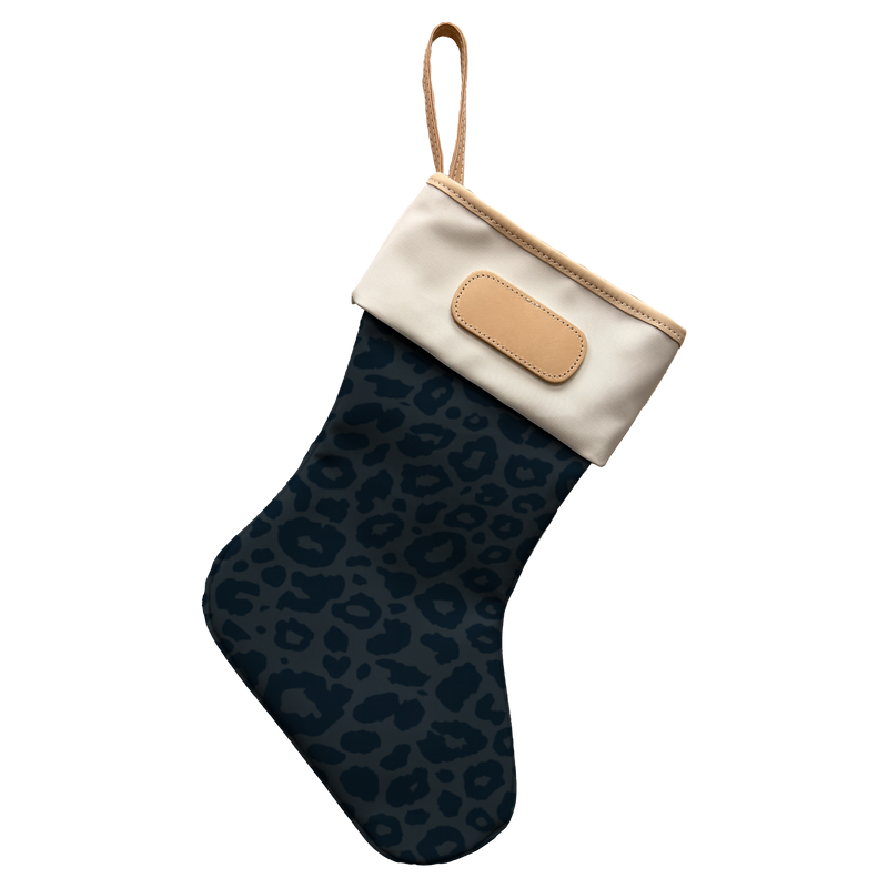 Jon Hart Design - Christmas Stocking - Dark Leopard Coated