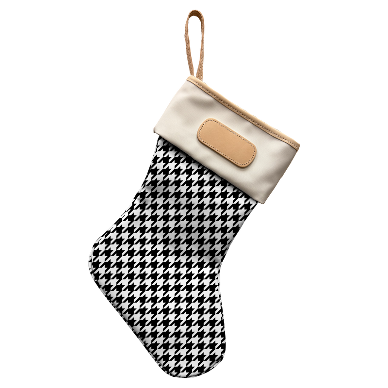 Jon Hart Design - Christmas Stocking - Houndstooth Coated