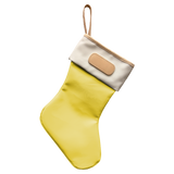 Jon Hart Design - Christmas Stocking - Lemon Coated Canvas