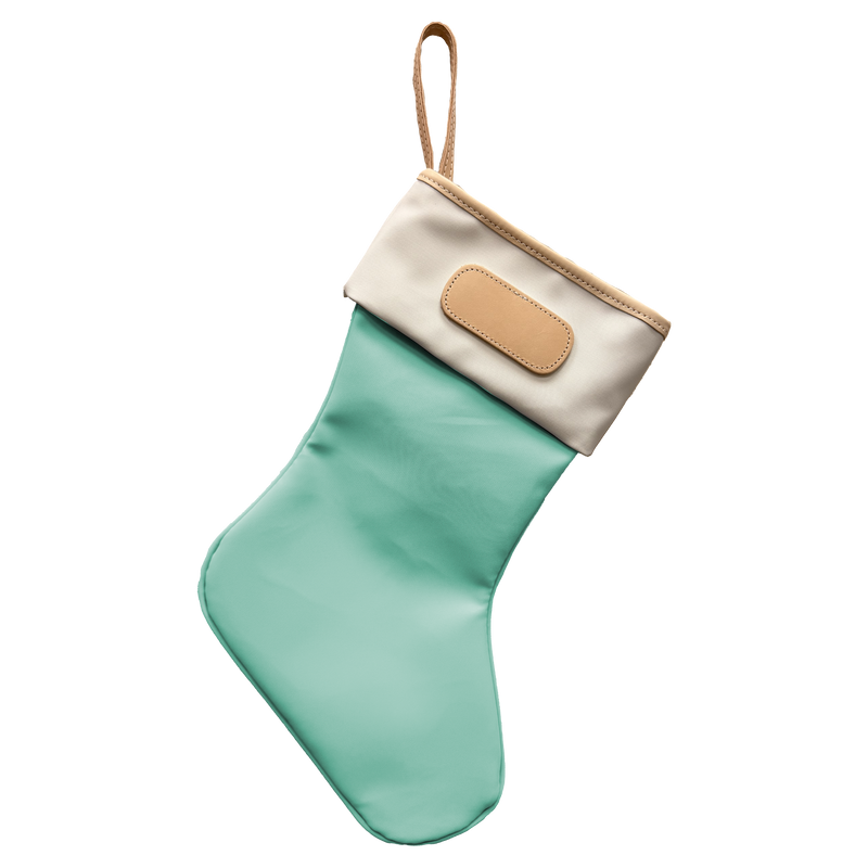 Jon Hart Design - Christmas Stocking - Mint Coated Canvas