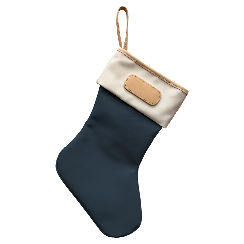 Jon Hart Design - Christmas Stocking - Navy Coated Canvas