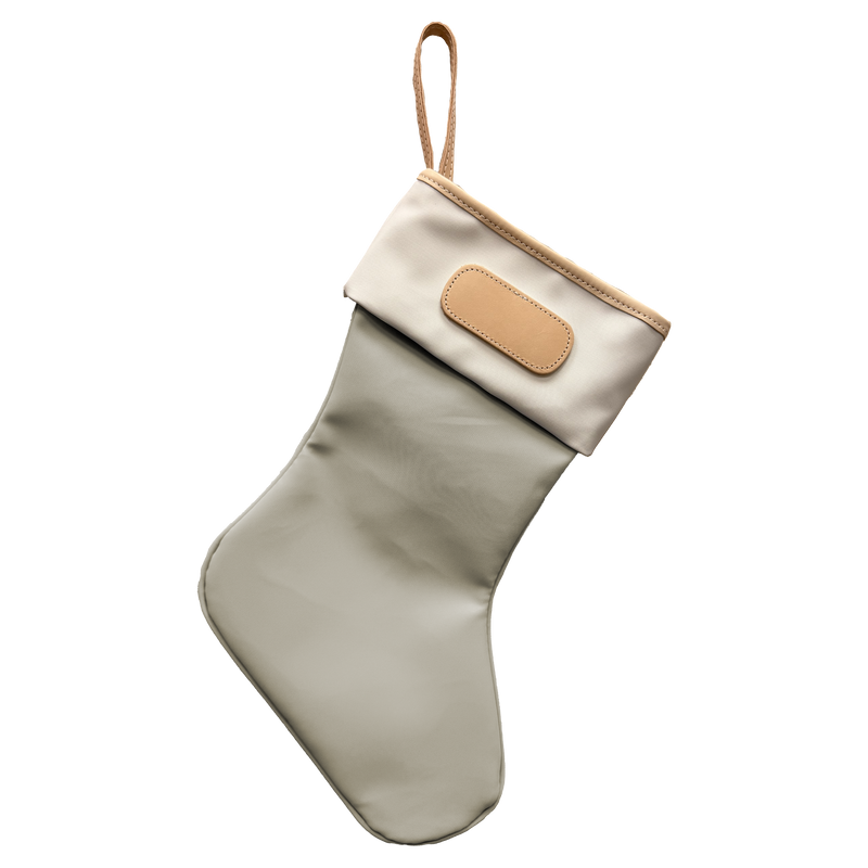 Jon Hart Design - Christmas Stocking - Tan Coated Canvas