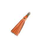 Jon Hart Design - Detachable Tassel - Orange Leather