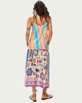 ME369 Vanessa Markers Printed Skirt