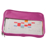 Jon Hart Design - Leather Clear Folio - Sangria