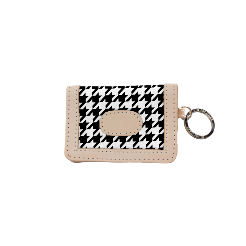 Jon Hart Design - Wallet - Id - Houndstooth Coated Canvas