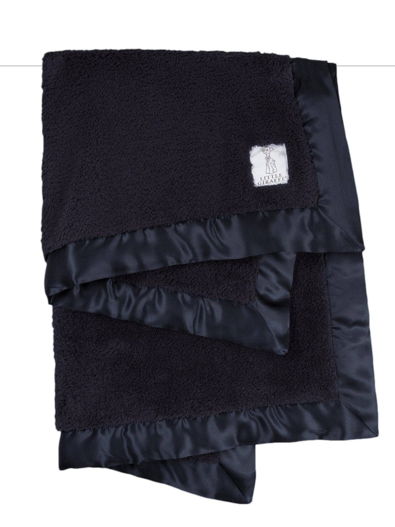 Little Giraffe - Chenille Baby Blanket: Unboxed / Lavender