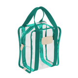 Jon Hart Design - Travel - Clear Shag Bag - Teal Webbing