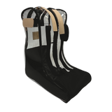 Jon Hart Design - Clear Boot Bag (new) - Black Coated Canvas