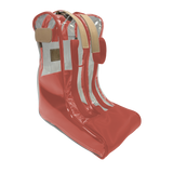 Jon Hart Design - Clear Boot Bag (new) - Coral Coated Canvas