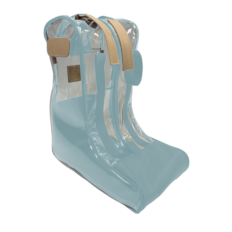 Jon Hart Design - Clear Boot Bag (new) - Ice Blue Coated