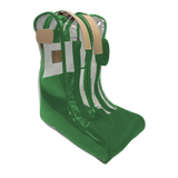 Jon Hart Design - Clear Boot Bag (new) - Kelly Green Coated