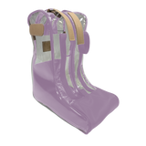 Jon Hart Design - Clear Boot Bag (new) - Lilac Coated Canvas