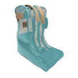 Jon Hart Design - Clear Boot Bag (new) - Ocean Blue Coated