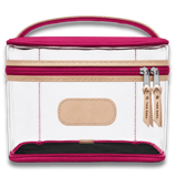 Jon Hart Clear Makeup Case - Classic Camo Coated Canvas
