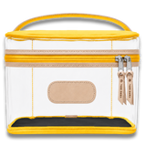 Jon Hart Clear Makeup Case - Mint Coated Canvas