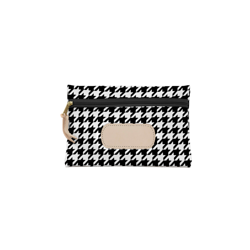 Jon Hart Design - Pouch - Houndstooth Coated Canvas