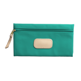 Jon Hart Design - Large Pouch - Teal Coated Canvas