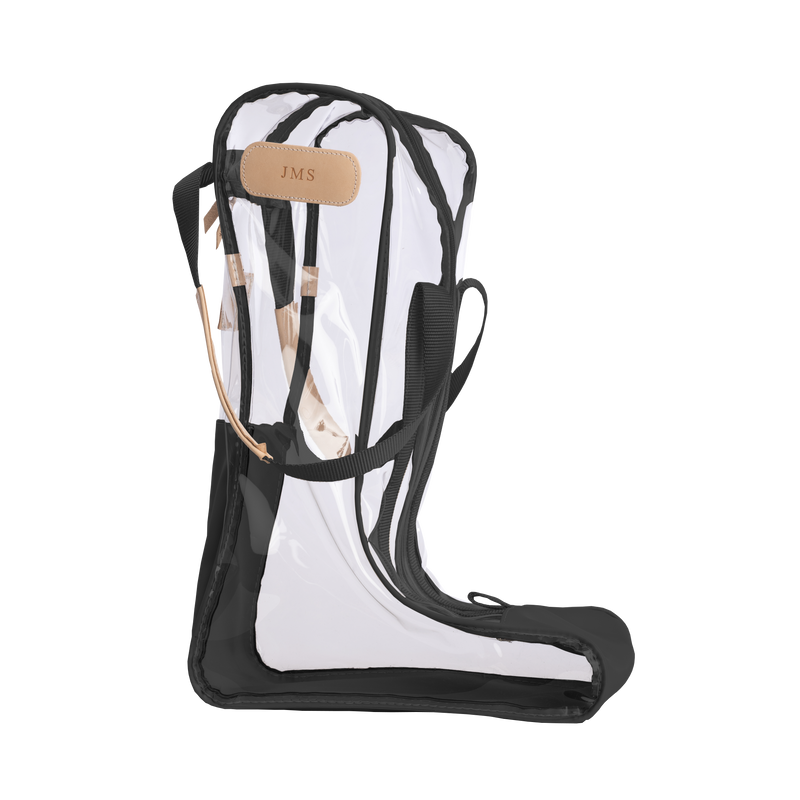 Jon Hart Design - Clear Tall Boot Bag (new) - Charcoal