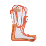 Jon Hart Clear Tall Boot Bag (NEW) - Sherbet Coated Canvas - SKU 1807CLSBxx - image 1