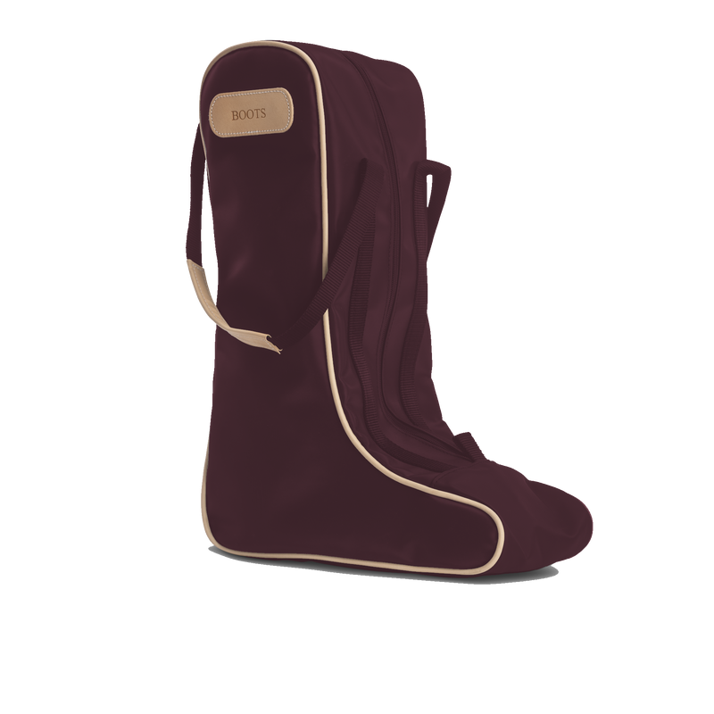 Jon Hart Design - Tall Boot Bag (new) - Burgundy Coated