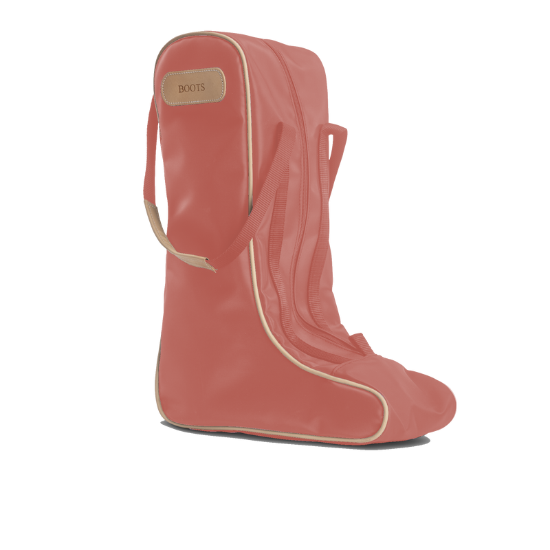 Jon Hart Design - Tall Boot Bag (new) - Coral Coated Canvas
