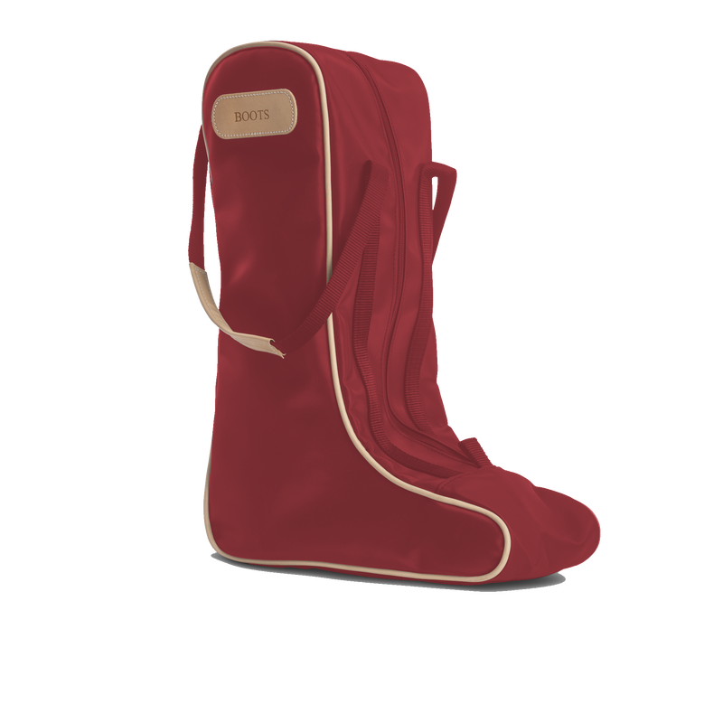 Jon Hart Design - Tall Boot Bag (new) - Red Coated Canvas