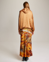 ME369 Blakely Rodeo Slip Skirt, back, on model