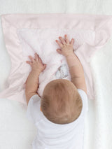 Little Giraffe - Chenille Blanky: Pink