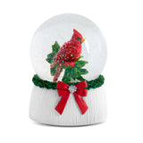 Cardinal Joy Musical Snow Globe