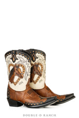 Horsiculture Boot in Bone and Nut by Double D Ranch