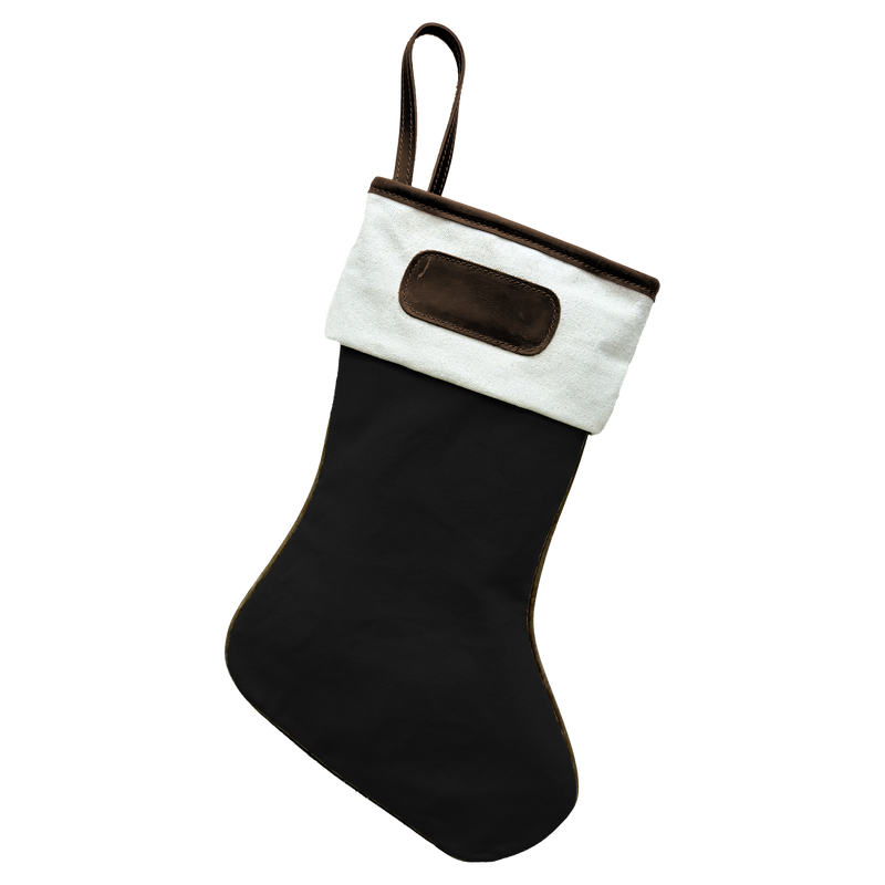 Jon Hart Design - Jh Christmas Stocking - Black Canvas