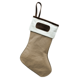 Jon Hart Design - Jh Christmas Stocking - Khaki Canvas