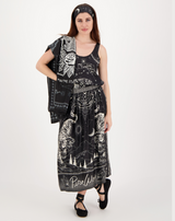 ME369 Vida Tank Top - Black Magic