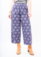 Tile Barrel Pants in Blue by Ivy Jane — view 1
