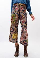 Tiger Patch Barrel Pant in Patch Floral