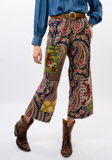 Tiger Patch Barrel Pant in Patch Floral
