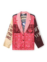 ME369 Audrey Red Aura Collar Jacket — view 2