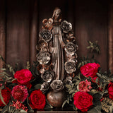Virgen con Flores
