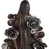 Virgen con Flores