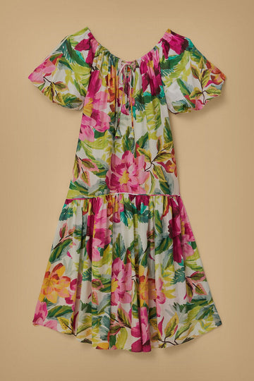Farm Rio - Off-White Painted Flowers Maxi Dress Julien's a Lifestyle Store Farm Rio - Off-White Painted Flowers Maxi Dress Julien's a Lifestyle Store